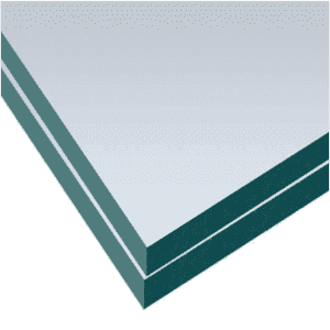 Verre feuilleté 55²