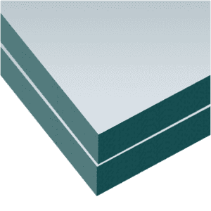 Verre feuilleté 88²